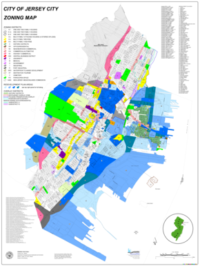 Jersey City Zoning Map  Form