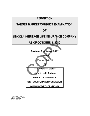 Lincoln Heritage Life Insurance Claim Form