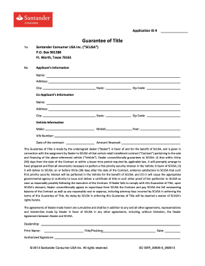 santander consumer loan contract pdffiller