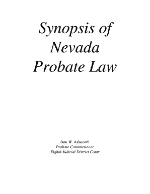 Nevada Probate Forms