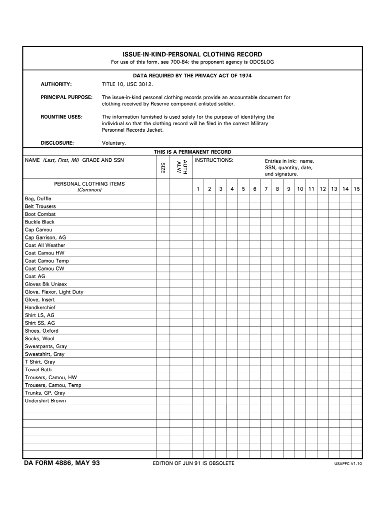 Da 4886  Form