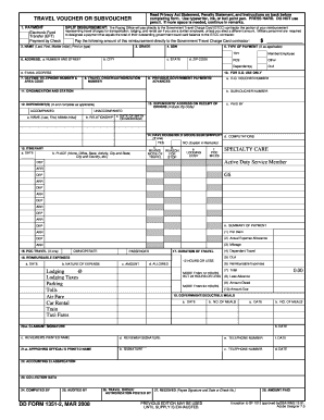 Dd Form 1351 2c