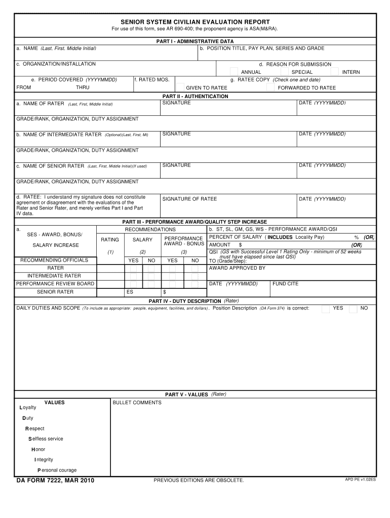  Da 31 Fillable 2010-2024