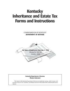  Kentucky Estate Forms 2018