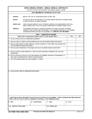 Da 7349  Form