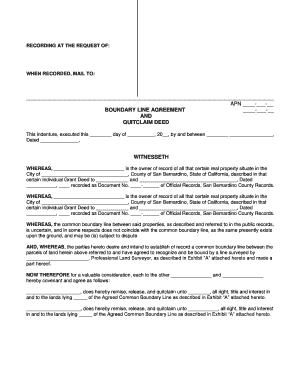 San Bernardino County Grant Deed Form