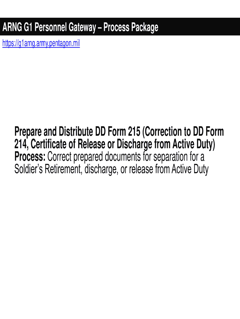 Get Dd215 Form