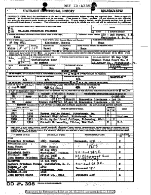 Dd Form 368