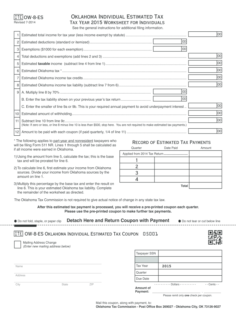  Ow 8 Es  Form 2014