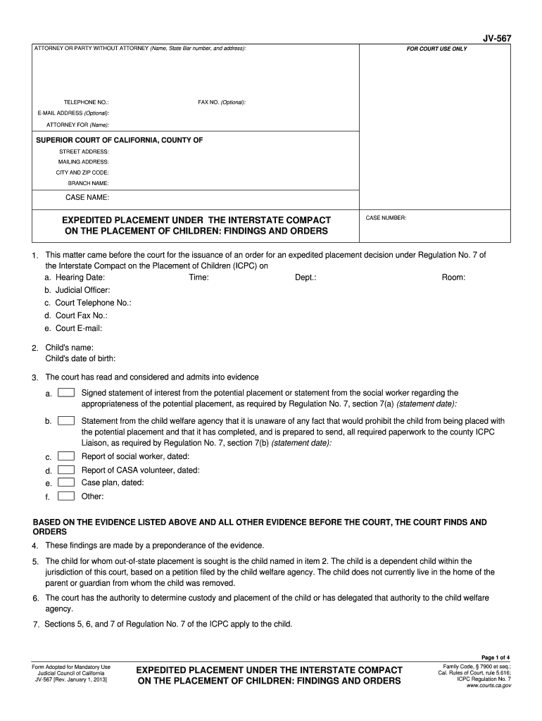 Jv 567  Form