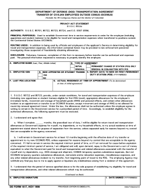 Dd Form 1617