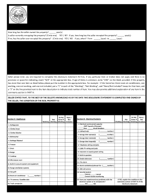  Nebraska Real Estate Disclosure Statement Fillable Form 2012