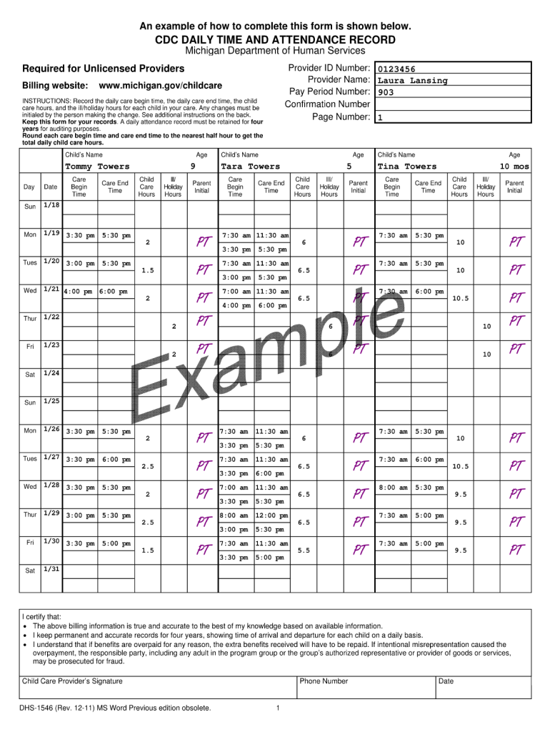 How to Fill Up Dtr Form