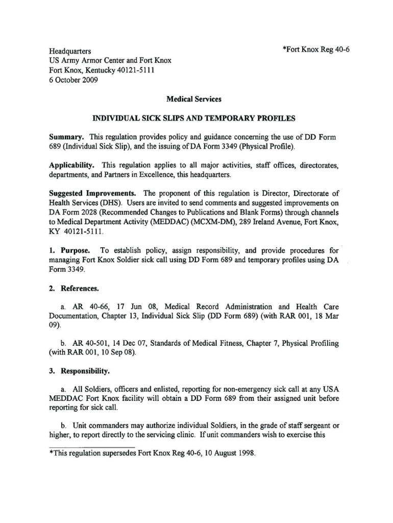 Army Profile Form Civilian Doctor