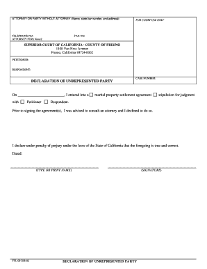 Dissolution Marriage  Form