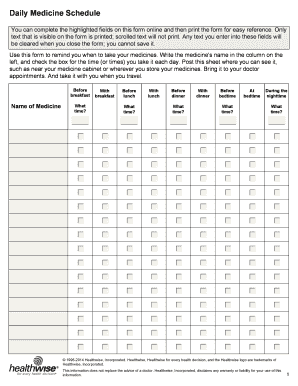 Kink Chart  Form