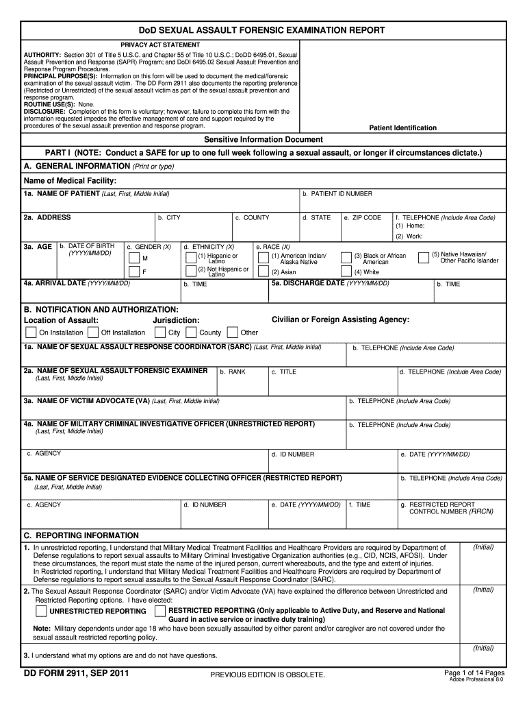  Form 2911 2011-2024