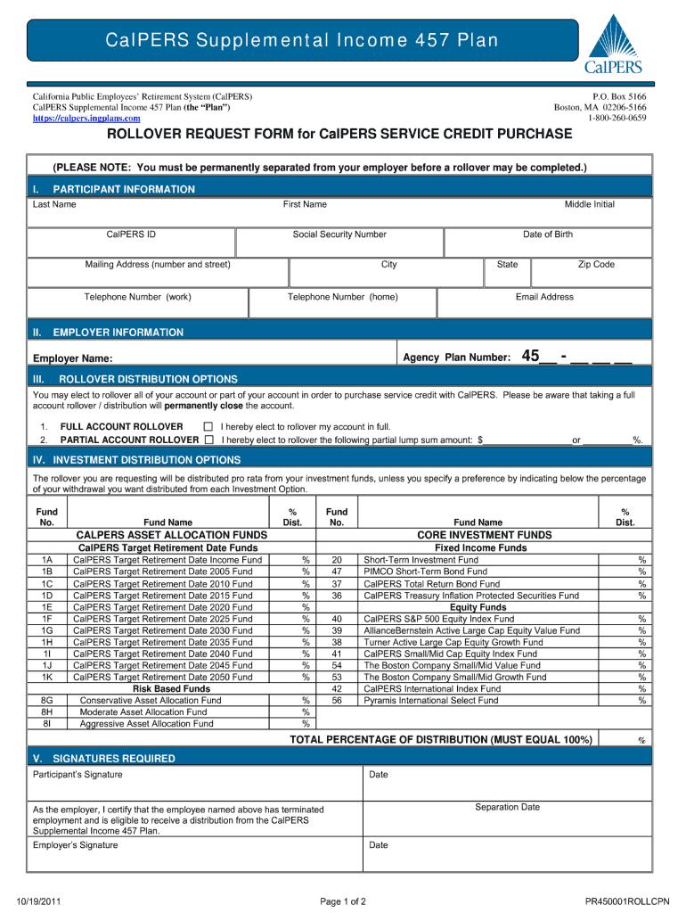  Pers Msd 354b Form 2011