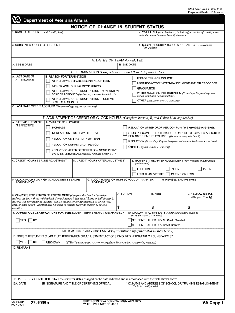 Va Form 22