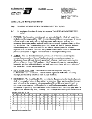 Coast Gurd Officer Ids Form