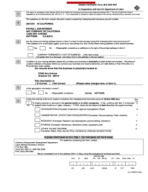 Bls 3023 Form