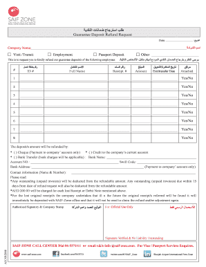 Saif Zone Forms