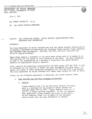 Ssa L732  Form