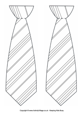 Tie Template PDF  Form