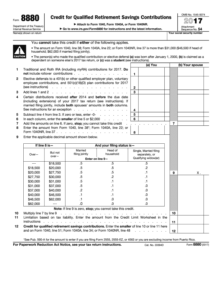  8880 Form 2015