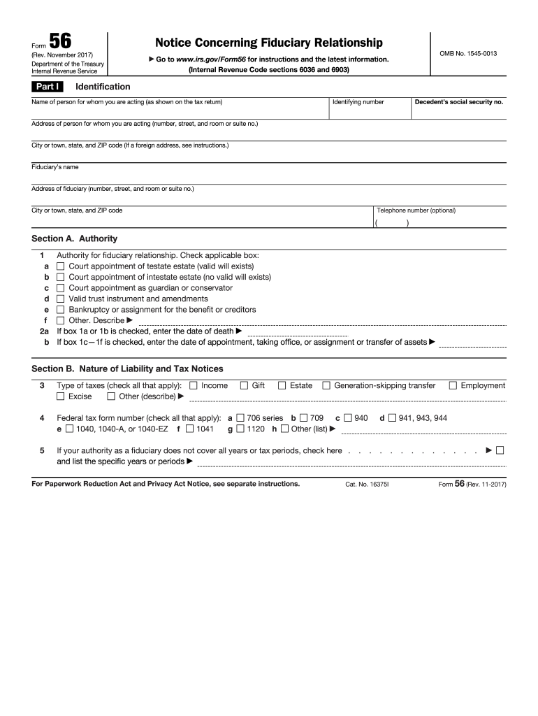  56 Irs  Form 2015