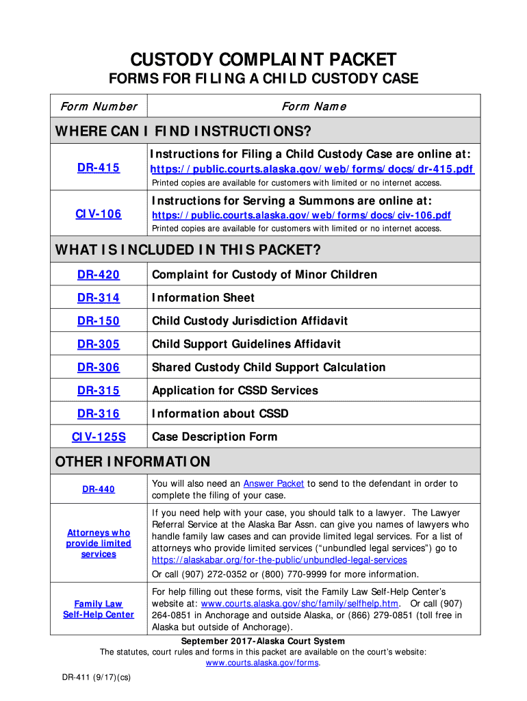 Forms Custodyfamlawselfhelp California Courts