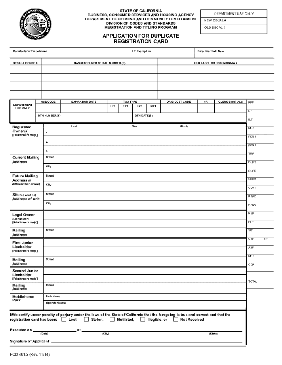 481 2  Form