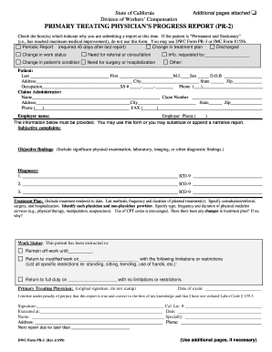 You May Use DWC Form PR 3 or IMC Form 81556 Dir Ca