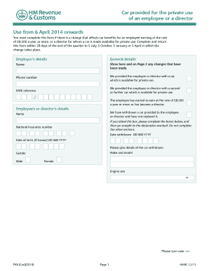P46 Car  Form