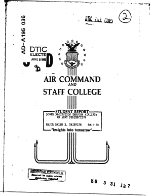 Forscom 285 R  Form