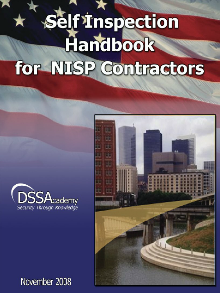  Self Inspection Handbook for Nisp Contractors 2008-2024