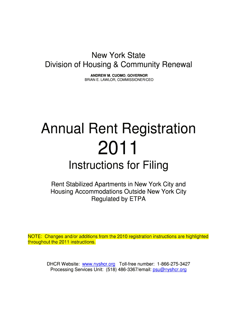 Dhcr Apartment Registration Form