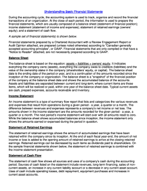 Retained Earning on Income Stetement  Form