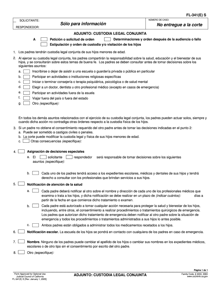  FL 341E California Courts Courts Ca 2005