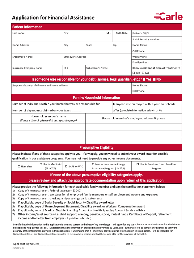 Carle Community Care  Form