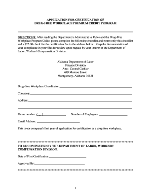 Al Application Certification  Form