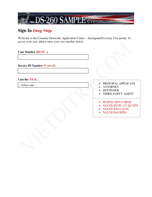 Ds 260 Sample  Form