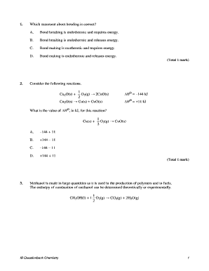 Ib Chemistry Worksheets  Form