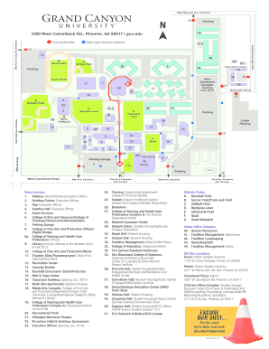Gcu Campus Map  Form