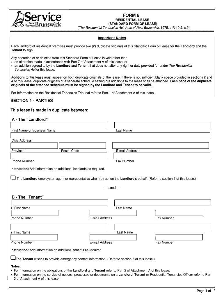  Rentalsman Nb Forms 2017-2024