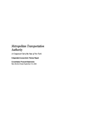 Metropolitan Transportation Authority Certificate of Insurance  Form