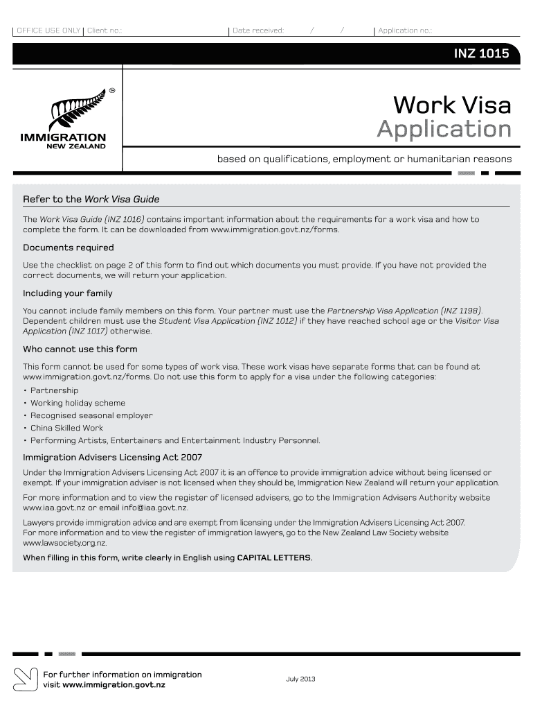  1015 Form 2019