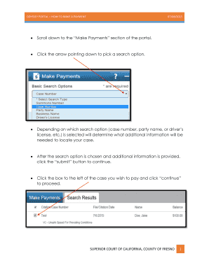 Public Portal Fresno Courts Gov Fresno Portal  Form