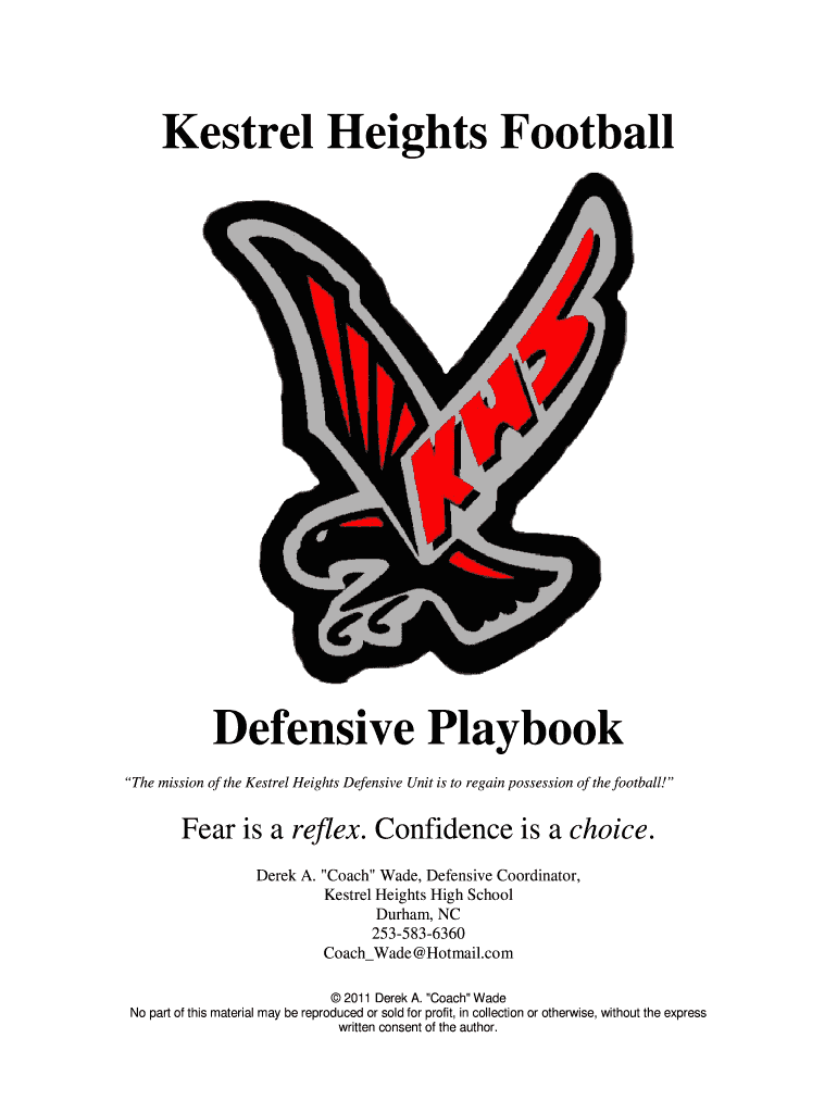 4 3 Defense Playbook PDF  Form