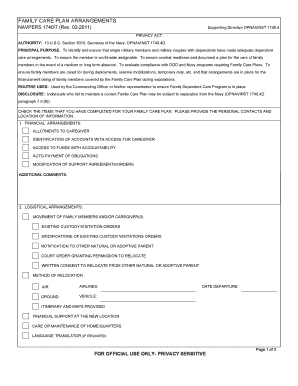 Navpers 1740 7  Form